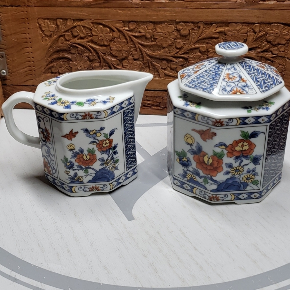 Fantasy Takahashi Creamer Sugar Dishes